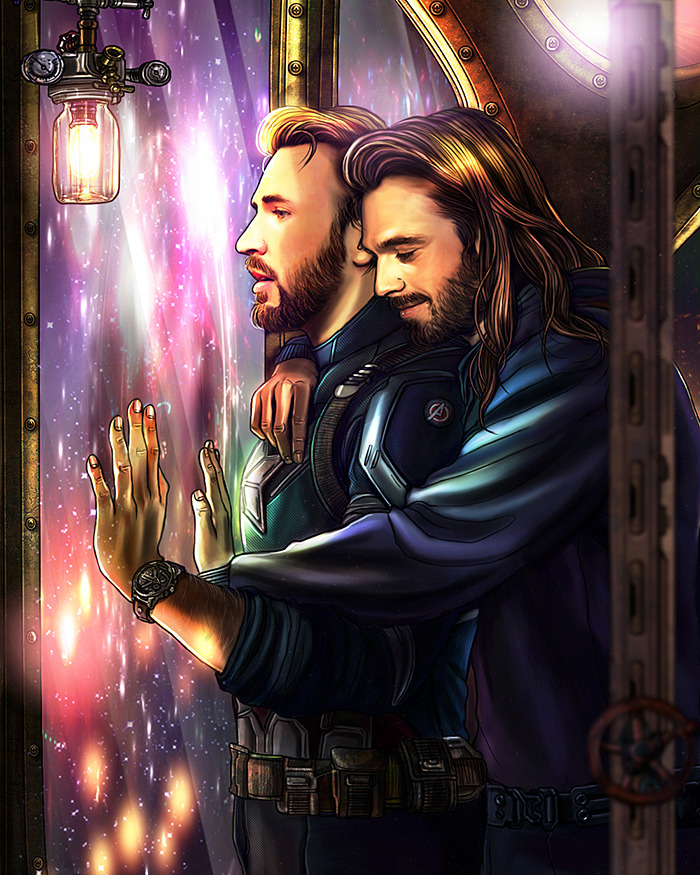 PetiteMadame's tweet photo. "From Bucky, with love: Happy Birthday, Stevie!" 🇺🇸🎂❤️

A compilation of my Steve Rogers Birthday Art (Stucky) from 2016 to 2019. #FourthofJuly #HappyBirthdaySteveRogers #chrisevans https://t.co/Wlju0jhPuT