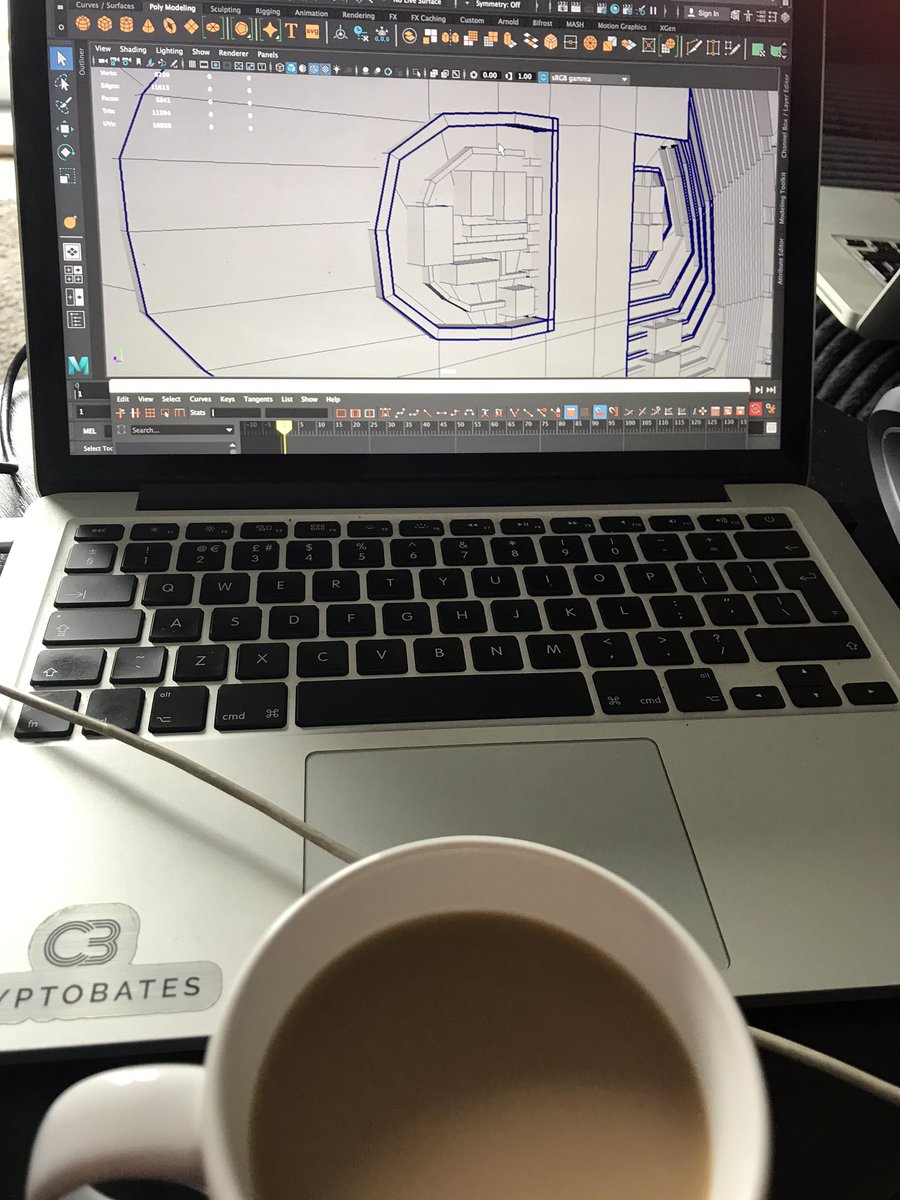 BexBexjayne's tweet photo. Working on a new #3dcrypto project just got to get the poly count down and preserve as much detail as possible https://t.co/pY7DpTWhtm