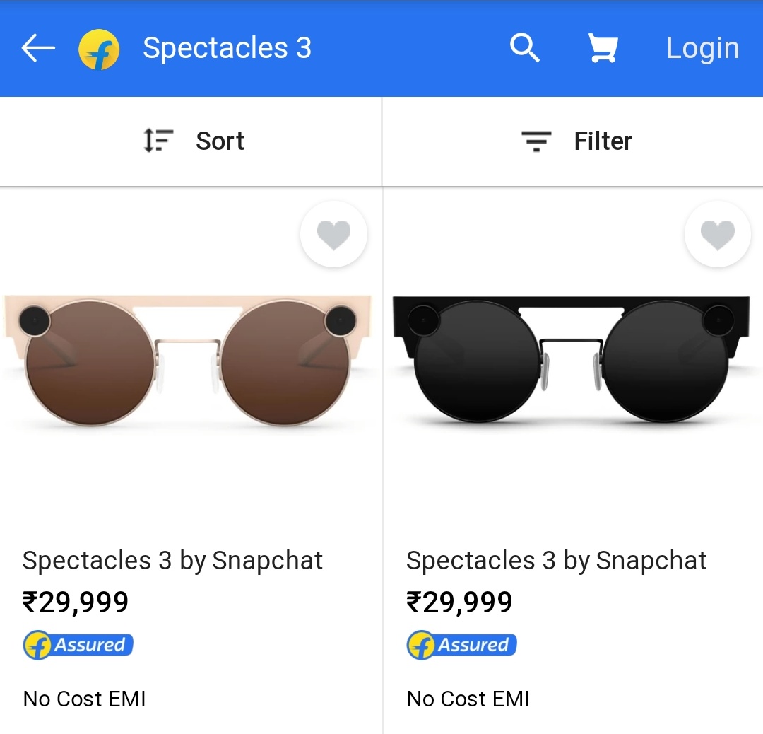 Mrtechauditor's tweet photo. #Snapchat #Spectacles3 announced in India
HD camera
3D photos & videos (3D viewer included)
4 Mics
Water resistant
Works with #Android & #iOS
4GB Storage
Case can charge them upto 4 times
Price: ₹29,999 ($400)
#IoT #SmartGlasses #Tech #TechNews #Technology #TechnologyNews https://t.co/JOCNwqUCLl