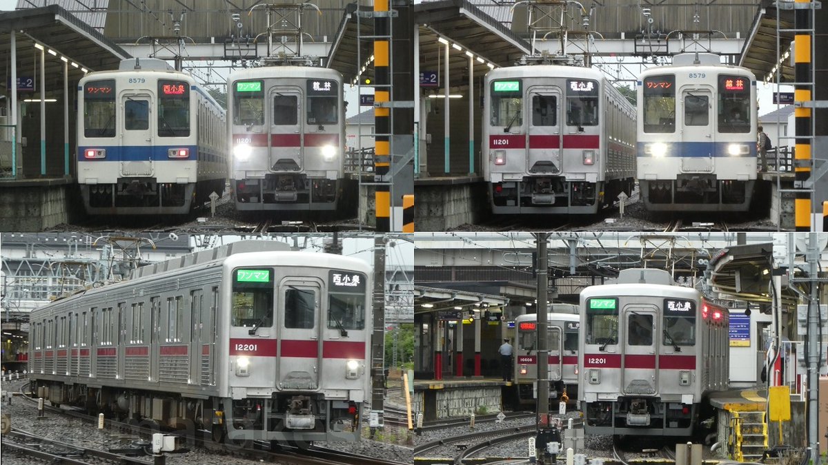 azumatakeshi's tweet photo. 【東武ワンマン10000系 11201F、11202F 小泉線、桐生線でもデビュー！】
本日、小泉線運用に入る 11201Fの様子を撮影。
これで館林以北の2両運用区間 全線で運行開始
https://t.co/sG0hKQ66He
 ＃東武 ＃ワンマン ＃10000系 ＃11201F ＃11202F ＃館林 ＃転属 ＃デビュー ＃佐野線 ＃小泉線 ＃桐生線 https://t.co/JjxMap8LTs