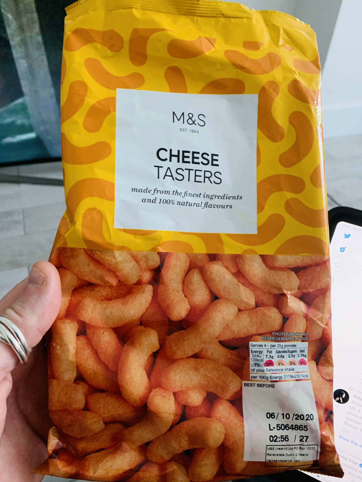 Craigy B On Twitter Crisp Wise The Marksandspencer Cheese Tasters Are The Best Version Of Wotsits Going Nothing Compares Https T Co Tvk2vd5rfp Twitter