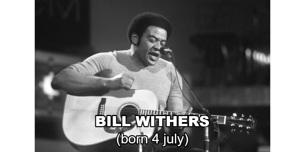 meltingpot4u's tweet photo. ⭐ #OnThisDayInMusic ⭐ Were he still alive, today would have been #BillWither's 8⃣2⃣nd birthday. Cue a classic cut from the #Soul and #ClassicRnB legend via @YouTube ➡️ https://t.co/UndPx2aocn. #MusicNews #GoneButNotForgotten 😢 https://t.co/04qSYvkGN5