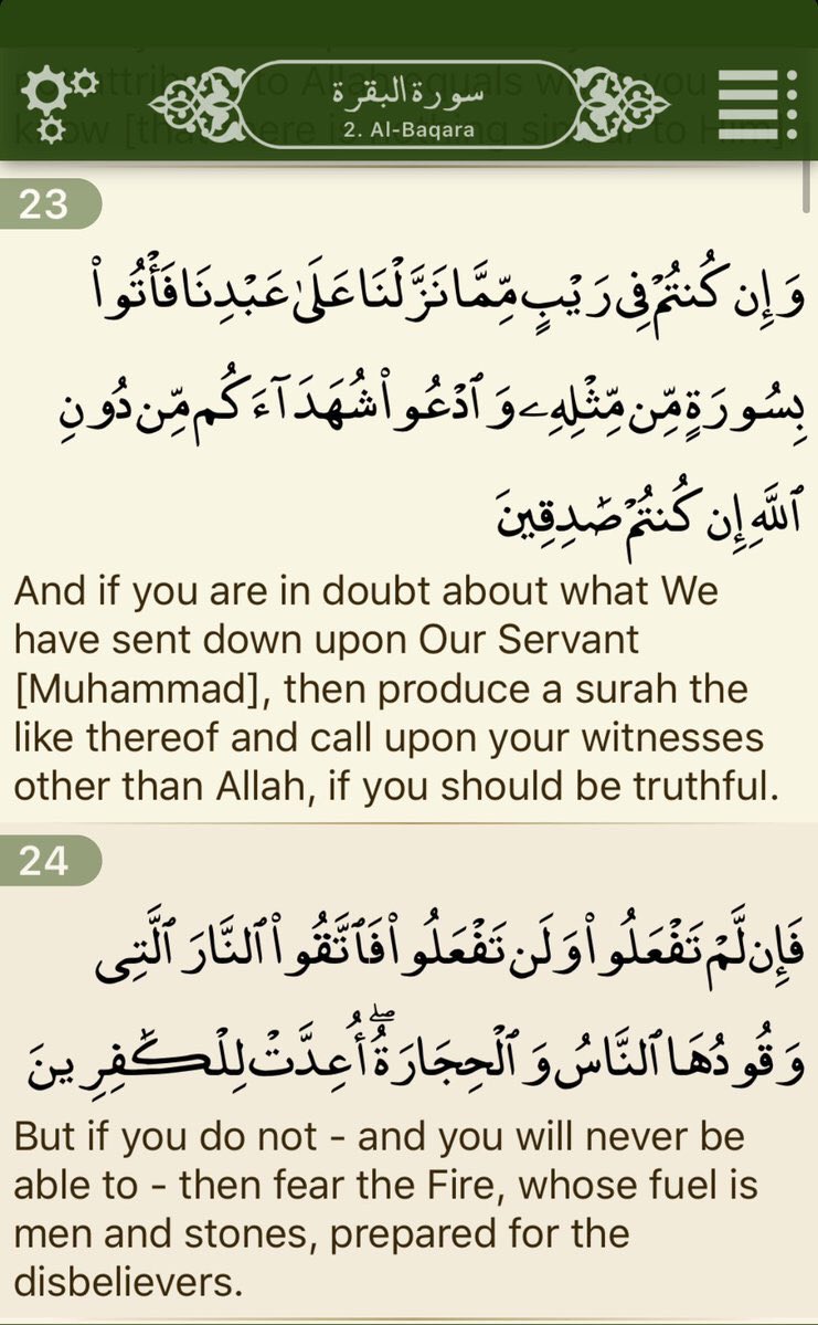 muslimpikin's tweet photo. 🌷The Quran is the greatest miracle

Over a billion Muslims recite &amp; memorize the same book.
A book that was transmitted generation after generation, exactly as it was revealed to the Prophet.
This level of certainty is unparalleled. 
There is no book on earth like it.
Read it! https://t.co/qEYdEcDd2i