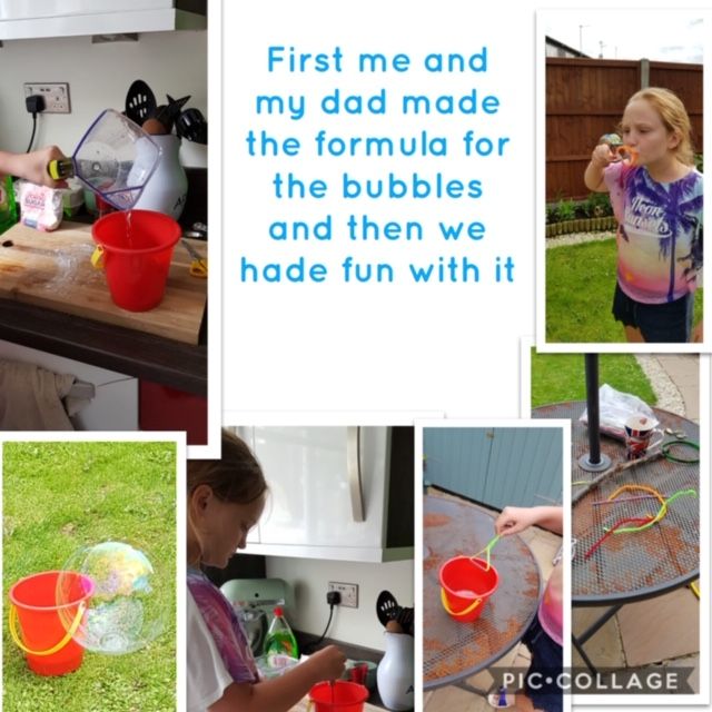 woodstonprimary's tweet photo. Bubble fun at home! https://t.co/6LBbv4sx4I