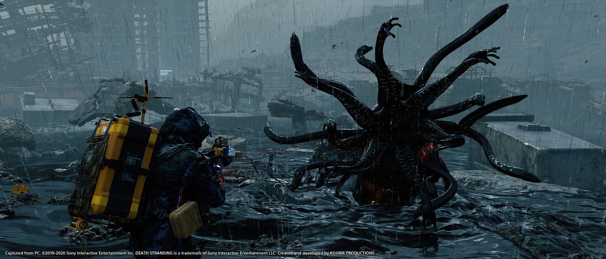 gabestoreru's tweet photo. Фото дня: скриншоты PC-версии Death Stranding c технологией DLSS 2.0 

Напоминаем, что технология значительно улучшает качество и детализацию картинки. DLSS 2.0 доступна на топовых видеокартах Nvidia.

Death Stranding: https://t.co/njUtm2ri7n https://t.co/QGOAxWtKo3