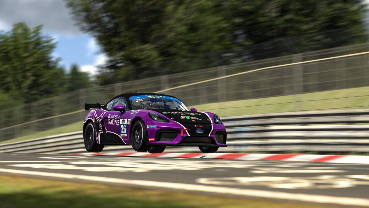 Race day! #PESC sprint challenge race starts in just about 1 hour from now, yesterday in qualifier race lost pole by a tenth, but then won the 6.1k sof race. Hope to keep the momentum into the main race, got a good feeling 😈#simracing #esportsfi 📸 by <a href="/Kakkela/">Kakkela</a>