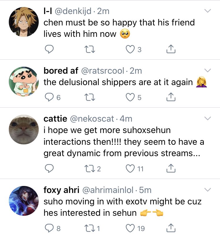 bottom to top if they& #39;re not replies!