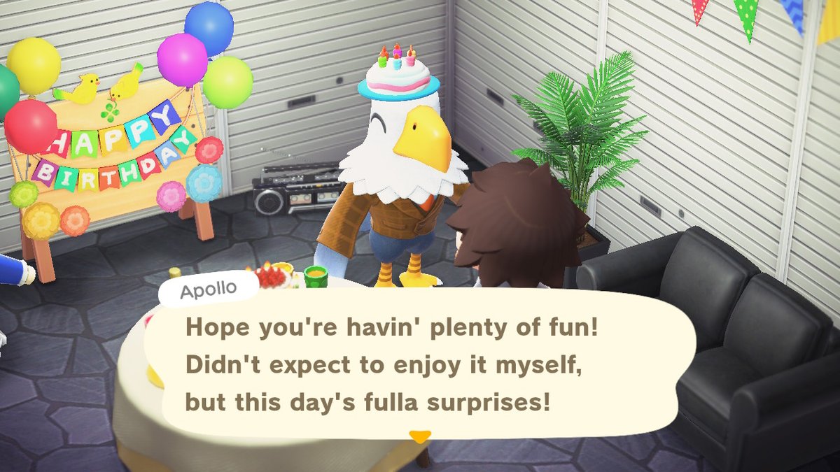 AnimeBandsOtaku's tweet photo. Big Happy Birthday to my Animal Crossing dad, Apollo! #AnimalCrossing #ACNH #NintendoSwitch #Apollo #ACApollo #ApolloAC #ApolloTheEagle https://t.co/TCZFrUWMpV