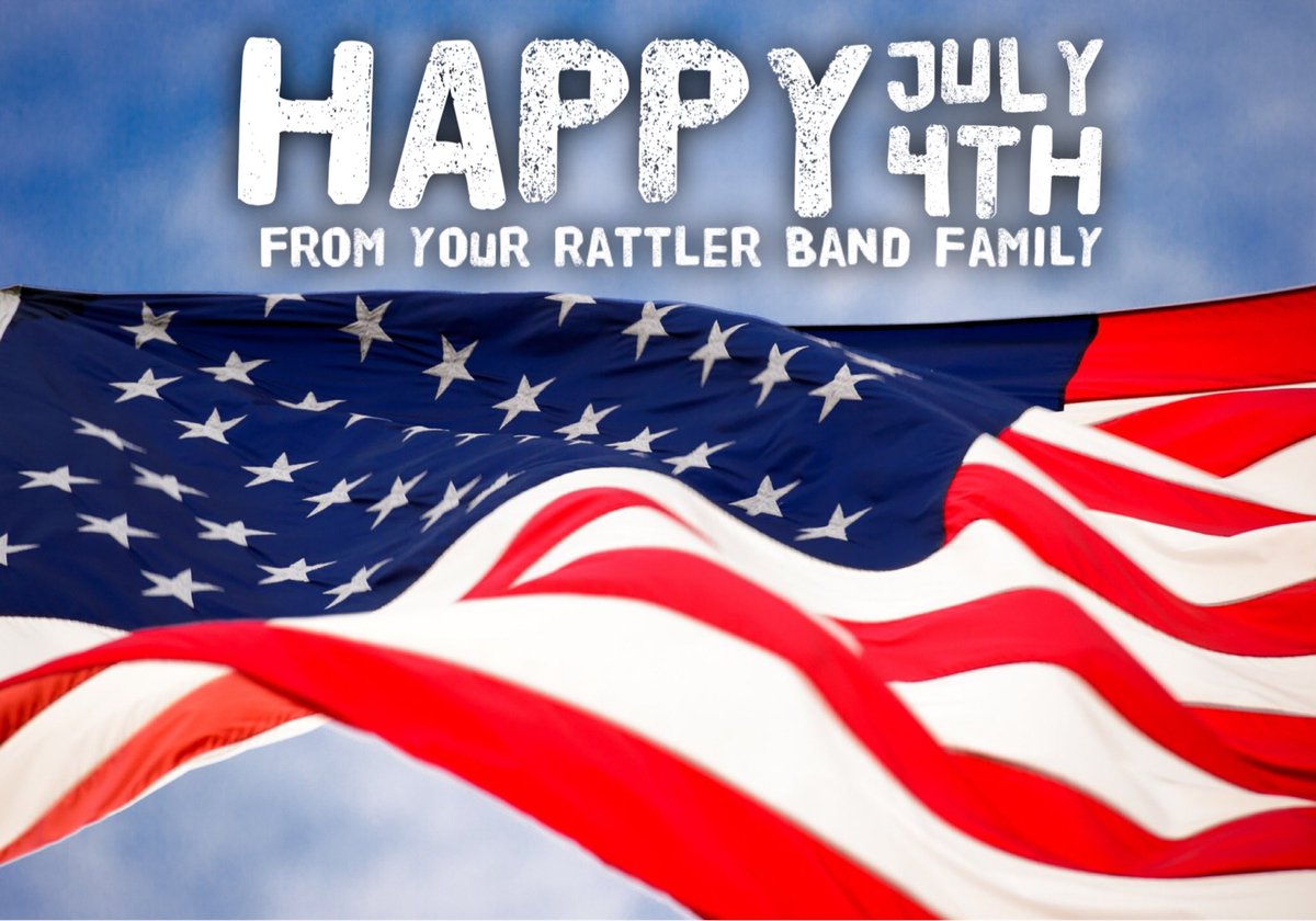 DavidEickbusch's tweet photo. Happy Independence Day! Stay safe, wear a mask, practice your instrument, and remember to social distance.
We love you all and are looking forward to seeing you very soon!
#RattlerBand
#PearsonRanch
#July4
#independenceday
#America https://t.co/ubPTmjwkaY