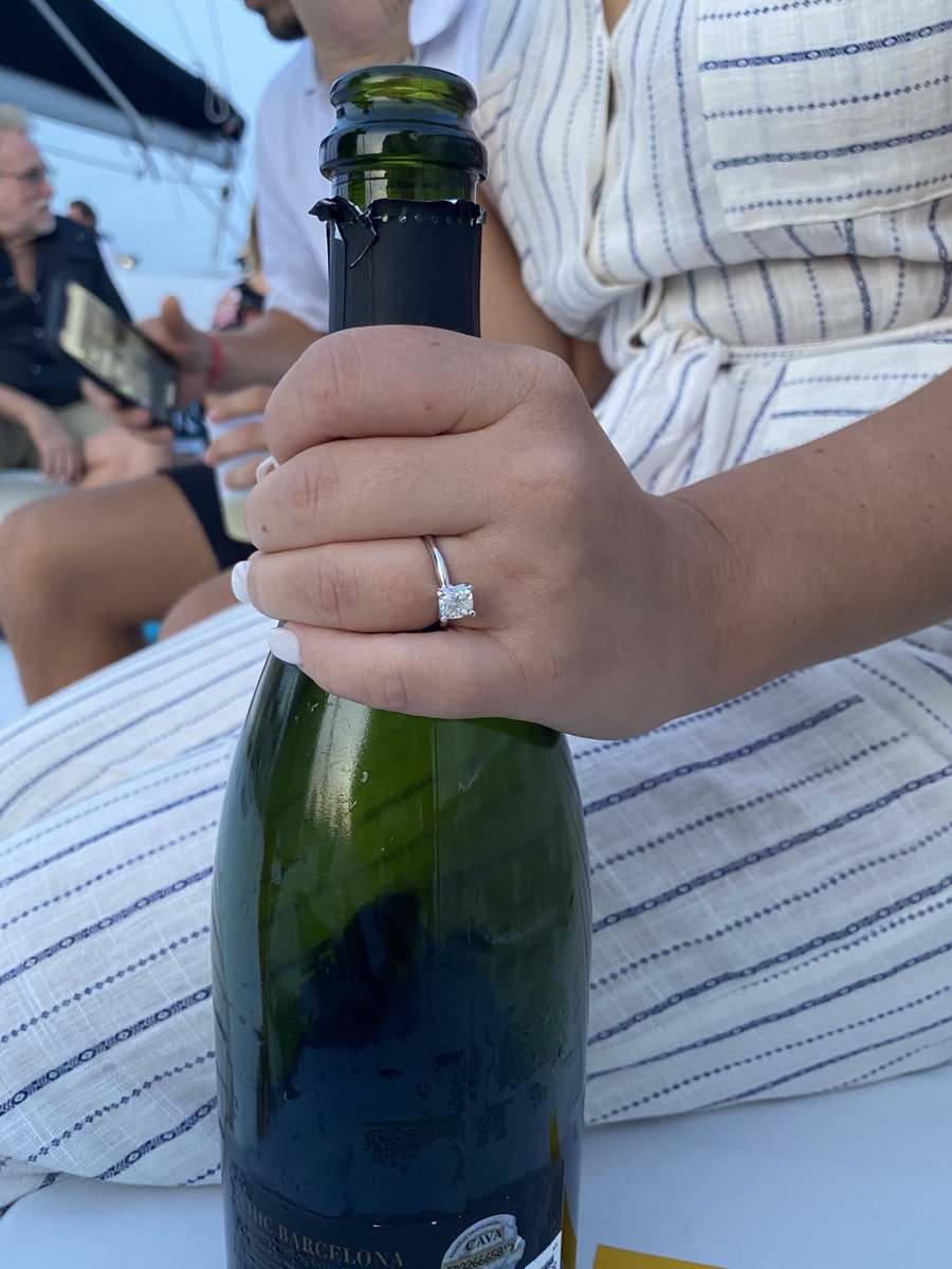 beeejd's tweet photo. She said yes! My beautiful daughter is engaged to a great guy! https://t.co/0zo6dDoXkO
