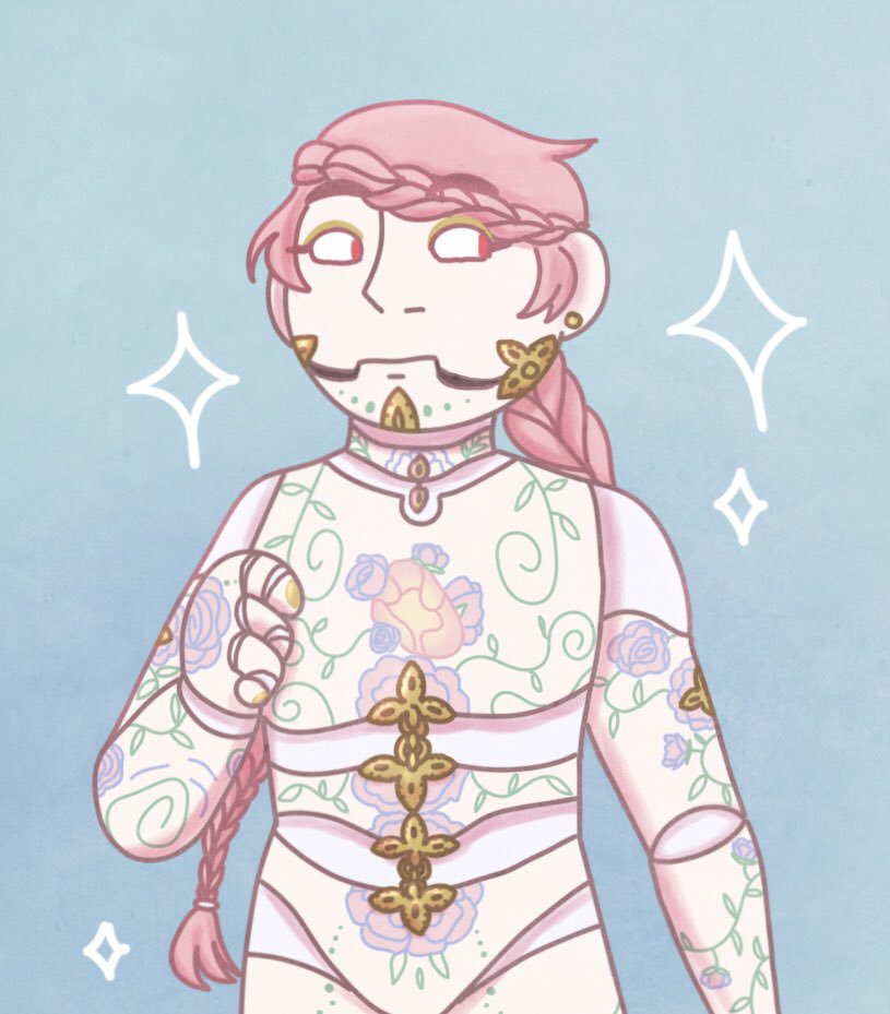 My next art attack is @__freelancer `s beautiful pink android Cypress (feat my own pink android cause I couldn't resist)
#artfight2020