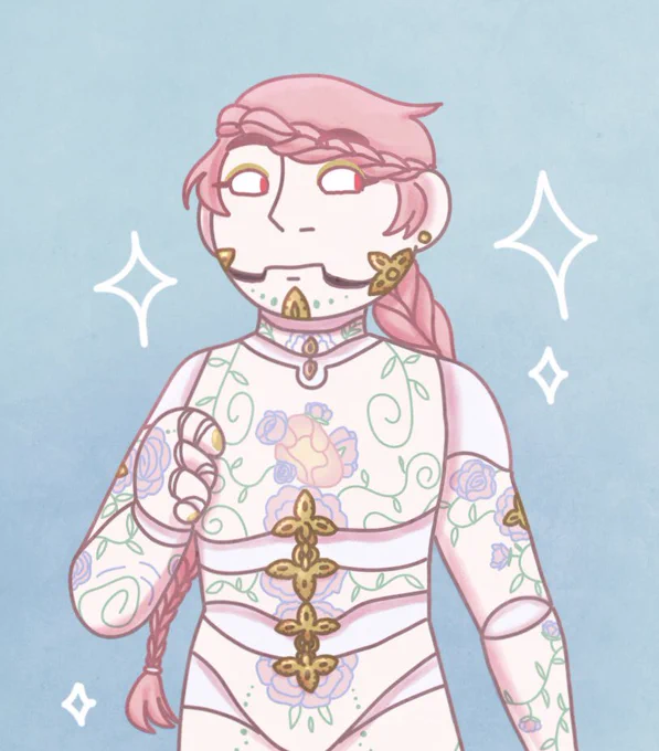 My next art attack is @__freelancer `s beautiful pink android Cypress (feat my own pink android cause I couldn't resist)
#artfight2020 