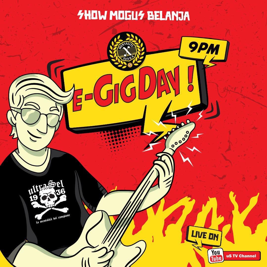 1936Bois's tweet photo. .
READY BOIS! 🔥🏴‍☠️
-+1 JAM LAGI LIVE secara PERCUMA di uS TV Channel. Nanti link LIVE kami payung dekat Bio! #EGiguS #ShowMoguSBelanja https://t.co/3BJ7cr6Llv