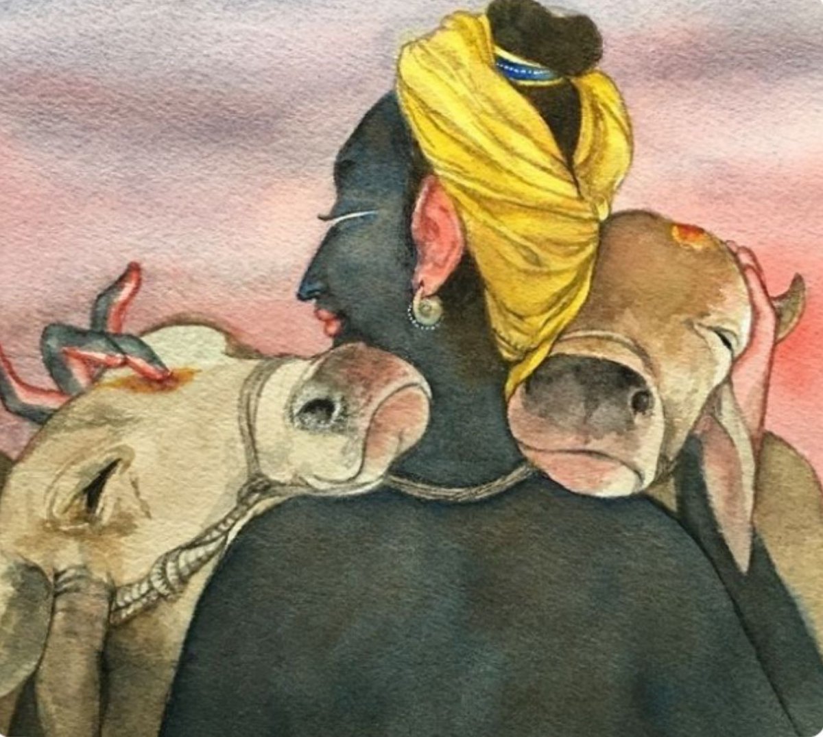 Shrīkrushṇa showed us that there is so much power in cow’s milk, ghee and Panchagavya (A mixture of cow’s milk, curd, ghee, cow’s urine and cow dung), that by consuming these He became so powerful that was able to defeat the powerful demons who fed on meat.