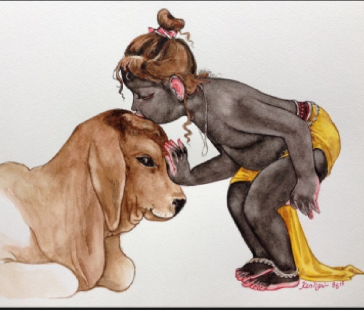King Janak was told by his Guru Yagnyavalkya, that ‘it is essential to protect cows till our last breath.People, who talk against the beef ban, can't they see the emotions, the feelings of a huge community?