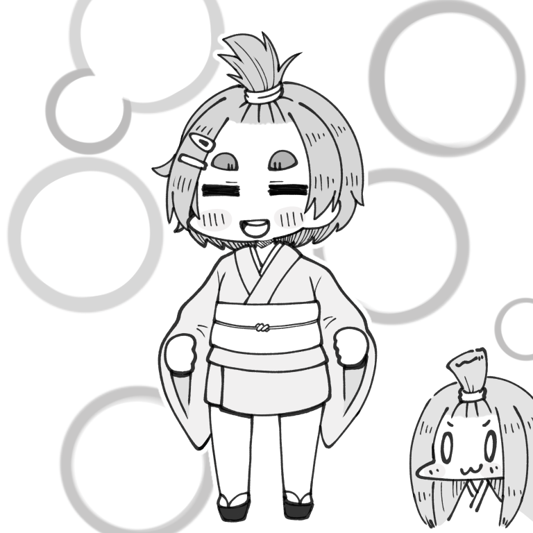 ミニ浴衣パイナポー薫ちゃん 