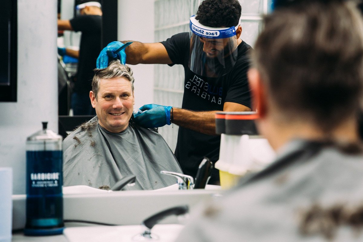 Keir Starmer is worried that his hair can feel pain.