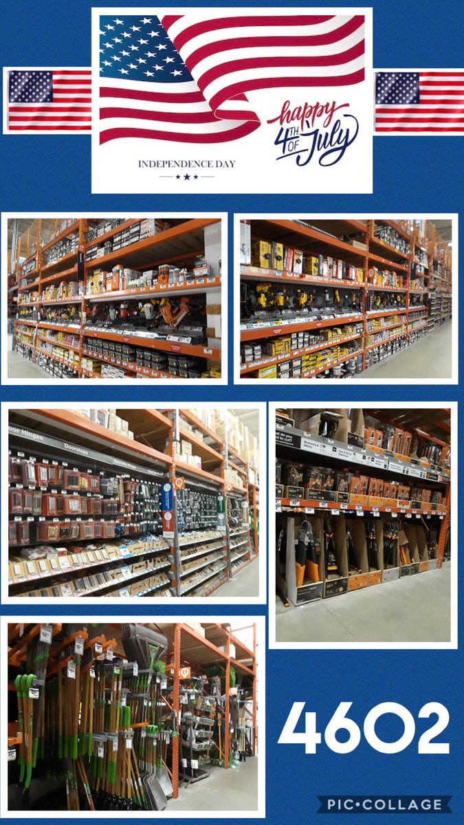 Strellistone's tweet image. #StoreRefresh #D278OrangeProud  💥🇺🇸Happy Independence Day from 4602🇺🇸💥@PaulDeveno @CollazoH @JDorseyTHD @RMoutranTHD @ThdRmotran @Alma11Hernandez @THD_Stephon @Strellistone