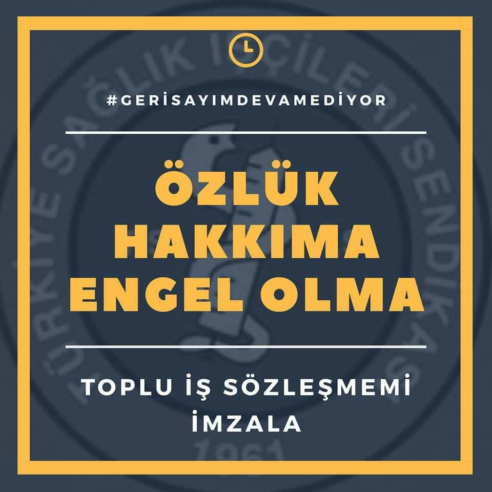 ademsygl1's tweet photo. @hakiskonf @ozsaglikissen 
#saglikiscileritisbekliyor 
Günler ayları aylar yılları kovaladı. Artık sağlık işçisinin ne morali ne motivasyonu ne aile huzuru ne de cebinde 3 kuruş parası kaldı! 
#GERİSAYIMDEVAMEDİYOR https://t.co/5offeZXQkJ