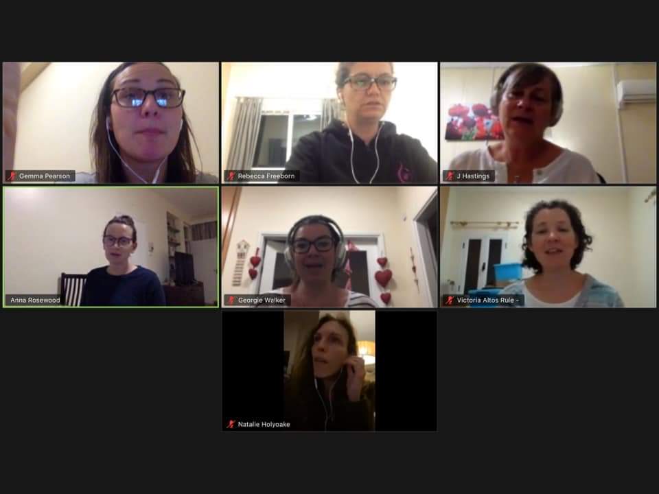 We zoomed our way through lockdown #cyprus #cypruslife #militarywifelife #strongwomen