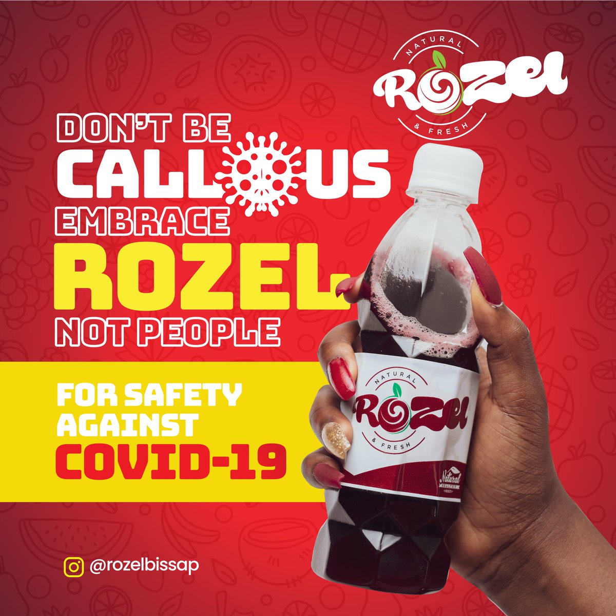 rozelbissap's tweet photo. [PUN INTENDED] Happy Weekend People!! #weekend #rozelbissap #madeinghana #caribbeanmedley #tastethetropics #spreadcalmnotfear #covid19 #thistooshallpass https://t.co/10ncvgyuWN