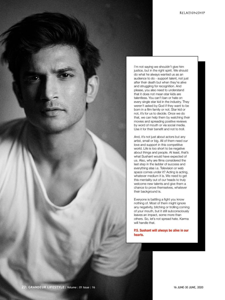 Relationship Status: It’s complicated .

RIP (Return If Possible) SUSHANT 

<a href="/itsSSR/">Sushant Singh Rajput</a> <a href="/SushantSinghR_/">Sushant Singh Rajput SSR</a> @dhavalvala055 @JusticeForSush1 <a href="/glmagazineindia/">Grandeur Lifestyle</a> <a href="/inndresh/">INNDRESH BADOLA</a> <a href="/VjVasundhara/">Vasundhara Joshi</a> @TanishkaJuneja 

#SushanthSinghRajput #SushantSingh #SushantInOurHeartsForever #RIPSushant #SushantNoMore