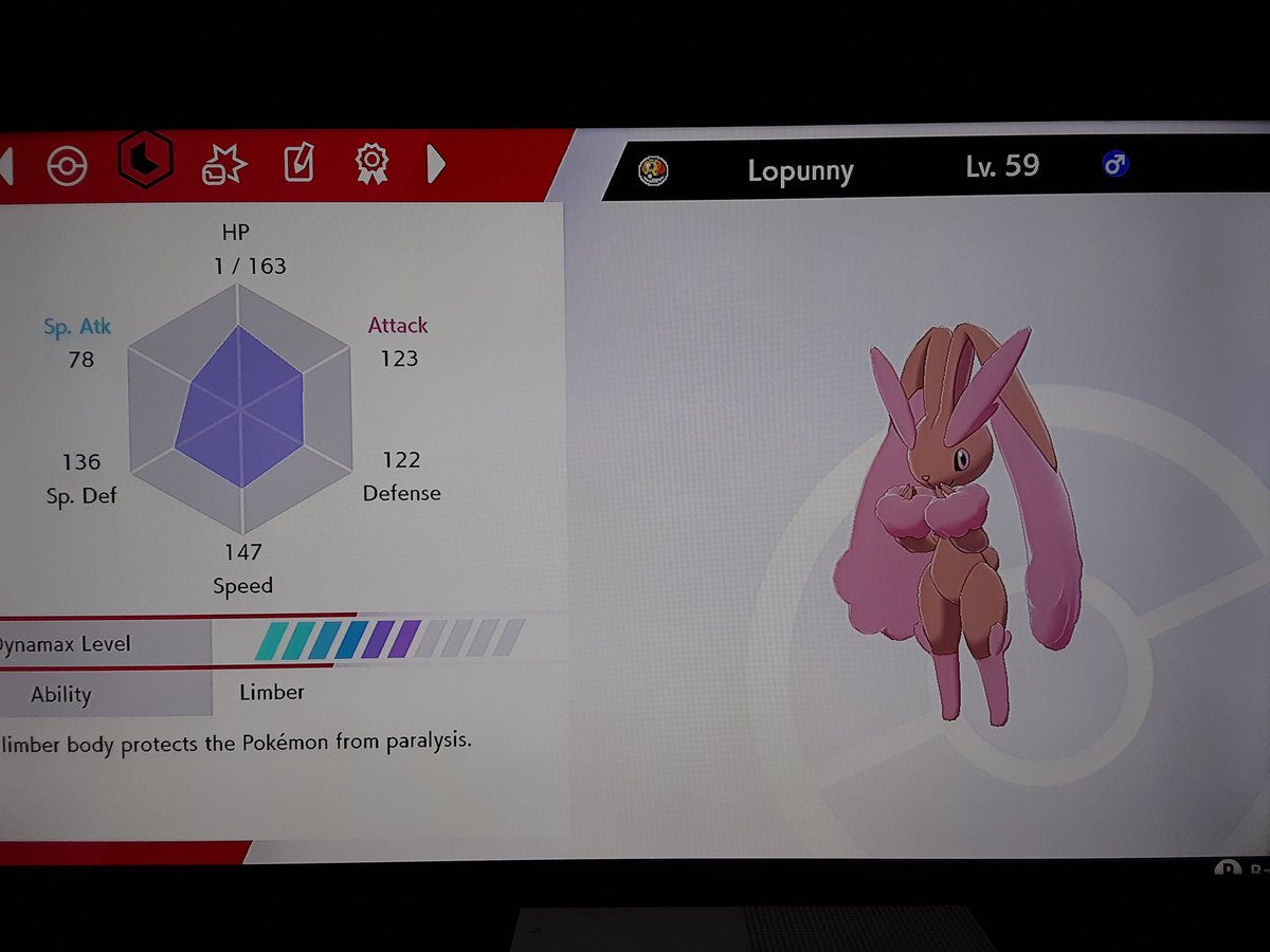 Fr0stym3nAdv's tweet photo. So caught this shiny lopunny from a raid and not sure if I should keep it or not do to it not being my raid and it having 6IVs. Is there any way of telling if this pokemon is legit?
#pokemonSwSh #PokemonSwordShield #shinypokemon #maxraidbattle https://t.co/BQk2FYJbwh