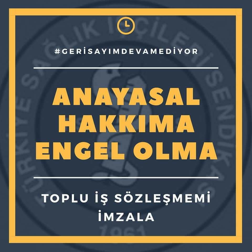 ademsygl1's tweet photo. @hakiskonf @ozsaglikissen 
#saglikiscileritisbekliyor 
Günler ayları aylar yılları kovaladı. Artık sağlık işçisinin ne morali ne motivasyonu ne aile huzuru ne de cebinde 3 kuruş parası kaldı! 
#GERİSAYIMDEVAMEDİYOR https://t.co/5offeZXQkJ