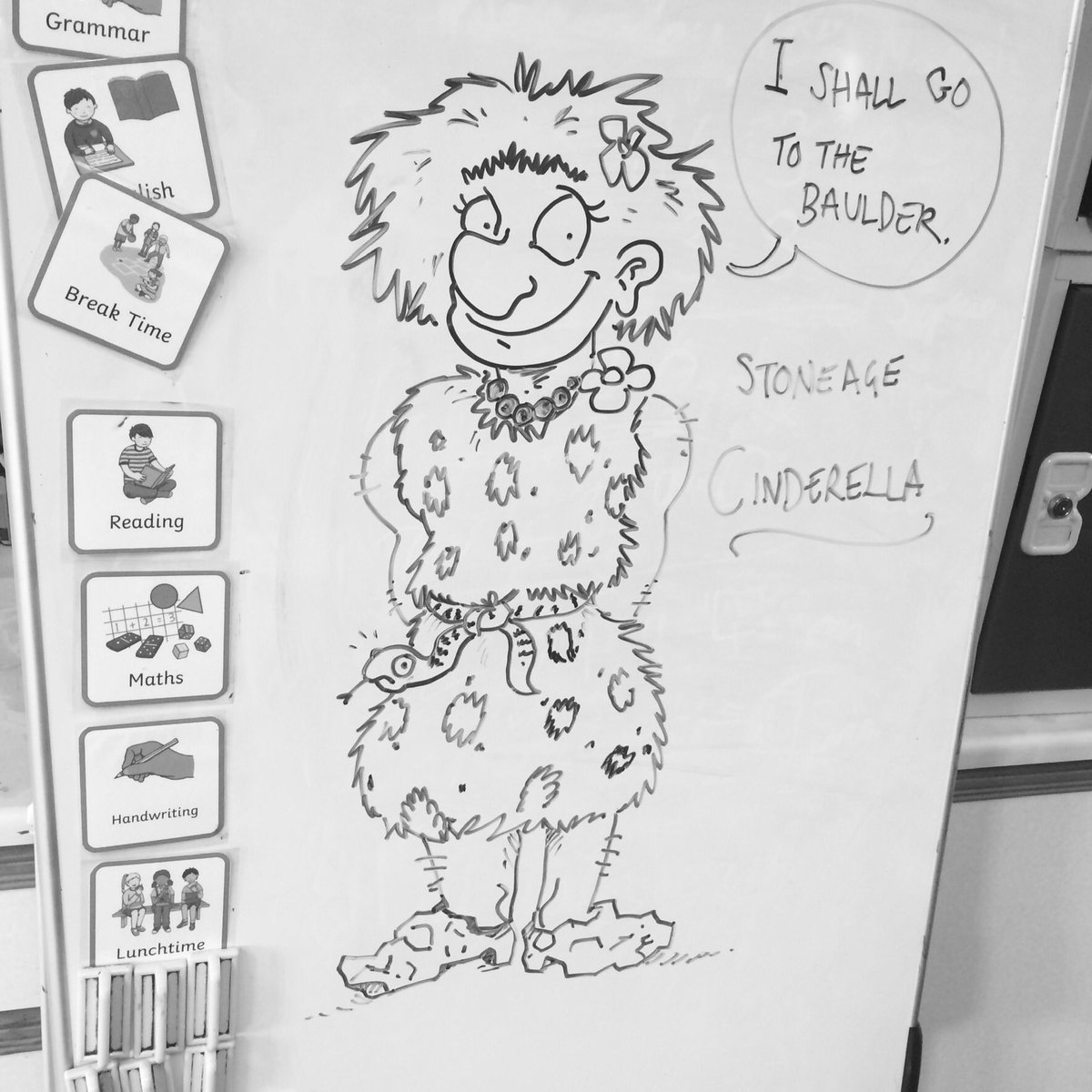 JosephWitchall's tweet photo. Good to be back at school drawing with the kids again... #authorvisits #illustration #illustrator #illustrationartists #illustrations #childrensbookillustration #childrensbookillustrations
#sketchbook #childrenbooks #picturebook https://t.co/xU4vLqY6Sg