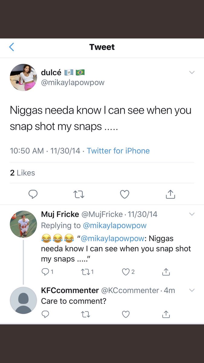 YoungNLegless's tweet photo. @WayneJetskii #BreakingMoos @MujFricke is a racist ONLY on the weekends when he thinks it’s okay https://t.co/Ly5mFQZE1u