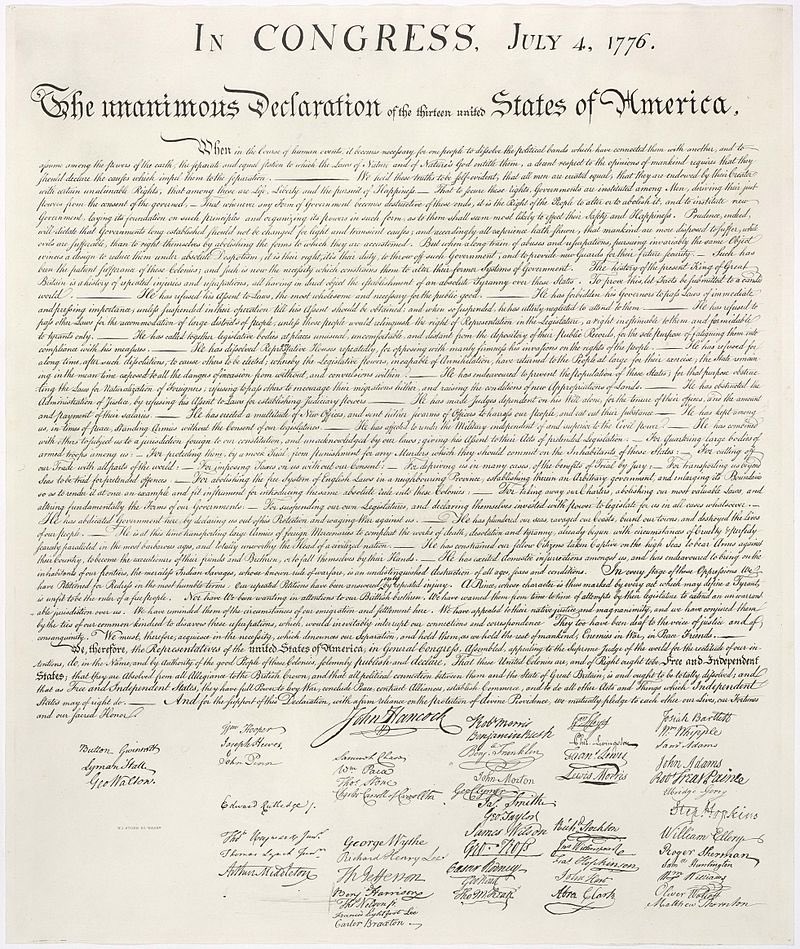 Happy 244th Independence Day!!  Before America’s 245th birthday, I hope we come together to fight injustice, racism, and bigotry so that Jefferson’s words in the Declaration of Independence “that all men are created equal” rings true for generations to come.