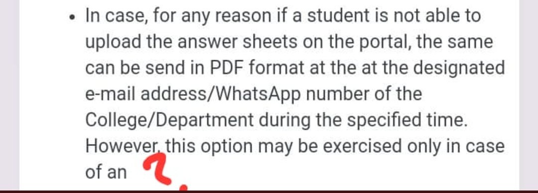 DhanshreeDK1's tweet photo. How will we be aware of the new pattern of questions that will come in the exams? This is a pure blunder and mentally exhausting for all the students.
#DUAgainstOnlineExams #ScrapOB https://t.co/Iw0FUfy1yM
