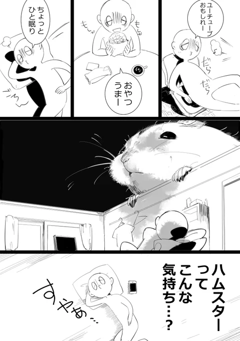 こいつ見てても面白くねぇなぁ
#ハムスター漫画 