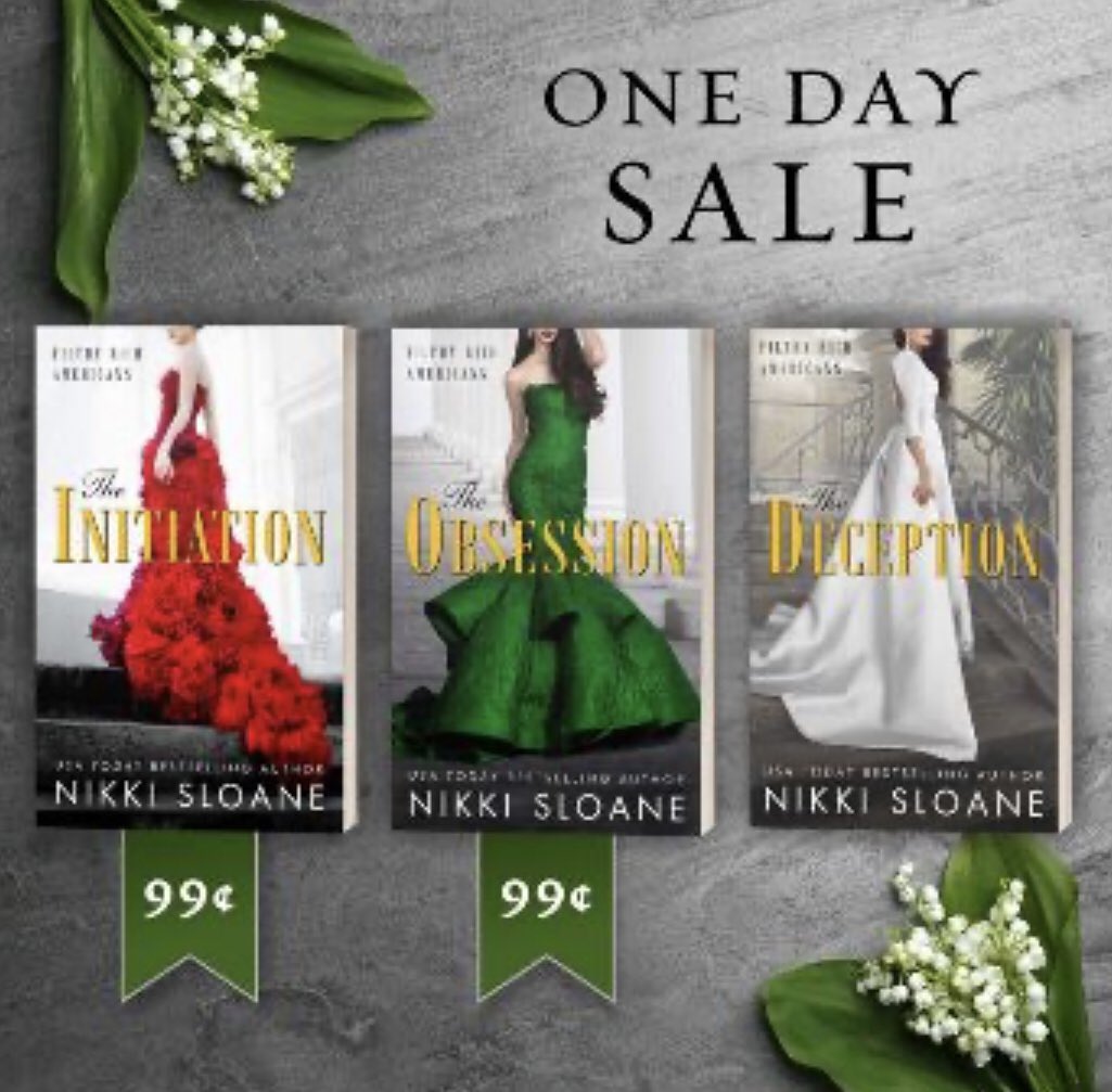 cantquitbooks's tweet photo. The Initiation &amp; The Obsession in the Filthy Rich Americans series by USA Today Bestselling @AuthorNSloane are on SALE! 

Initiation: https://t.co/2cah7QRaRn
Obsession: https://t.co/5kbNG3aKa9

#filthyrichamericans #theinitiation #theobsession #nikkisloane
@valentine_pr_ https://t.co/3uPvZYCG5N