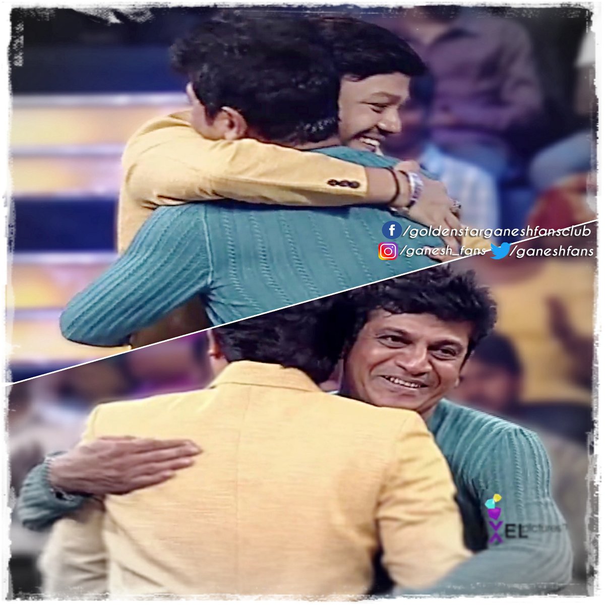 GaneshFans's tweet photo. Here is Common DP to Celebrate Sandalwood King Shivanna's birthday 🎉🎊

Advance Birthday Wishes to #HatrickHero, Best wishes from #GoldenStarGanesh Fans ❤️  

#ShivannaBdayCDP https://t.co/50umB6c2Ih