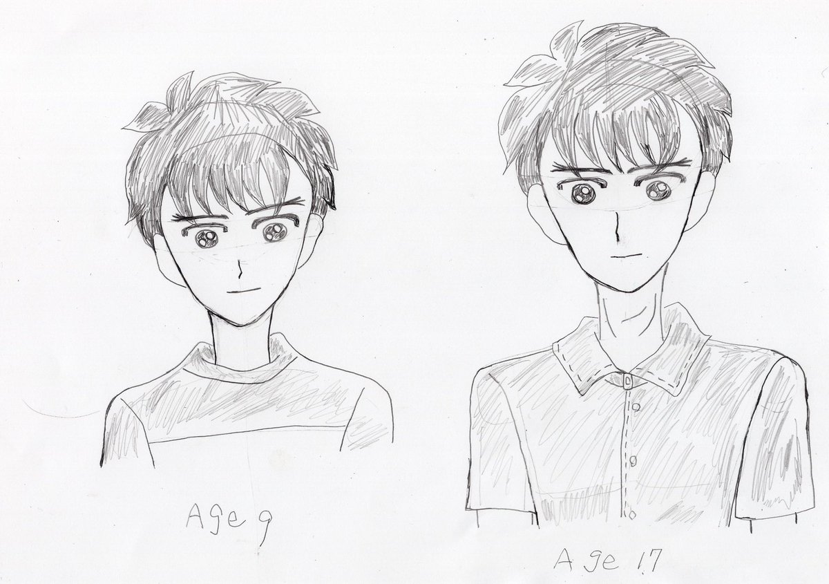 疲れで大野くんの方のイラストがでかくなってしまった?‍♀️ 