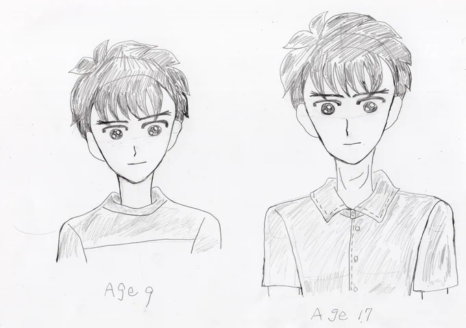 疲れで大野くんの方のイラストがでかくなってしまった?‍♀️ 