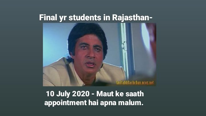 Ananyaa_23's tweet photo. We have grandparents, children in our family who don't have the immunity to fight COVID. India is called 'THE COUNTRY OF YOUTH' and we're struggling to not risk our lives. What an irony! @ashokgehlot51 @ugc_india #StudentsLivesMatter #RajasthanNoExamInCovid https://t.co/za1HWlPlnE