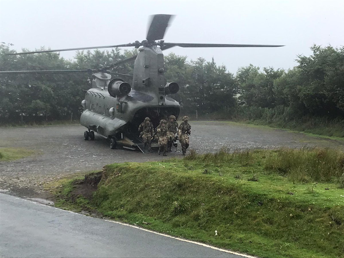 IBSBrecon's tweet photo. PSBC have now completed Ex HARD POUNDING, a demanding week testing students ability to command and administer a Platoon during offensive operations. https://t.co/5UObflfaYU