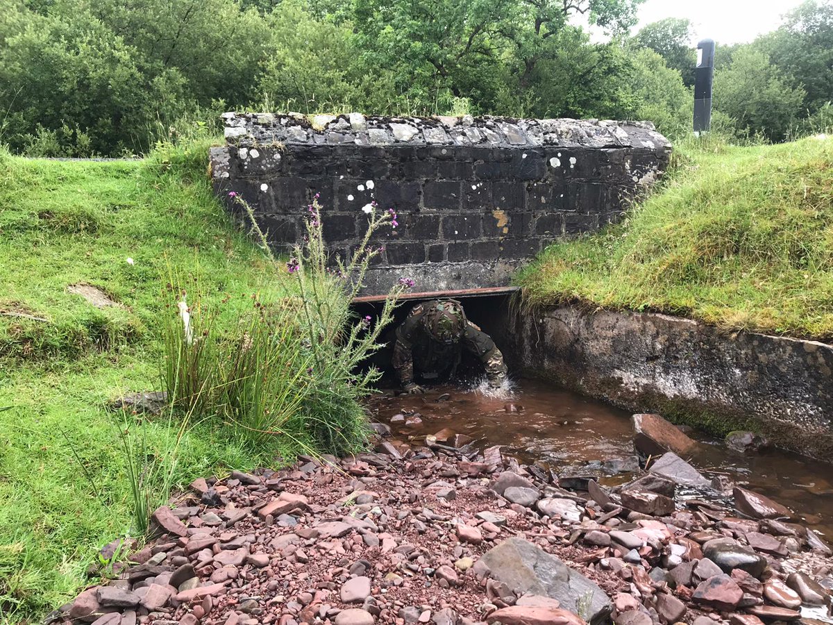 IBSBrecon's tweet photo. PSBC have now completed Ex HARD POUNDING, a demanding week testing students ability to command and administer a Platoon during offensive operations. https://t.co/5UObflfaYU