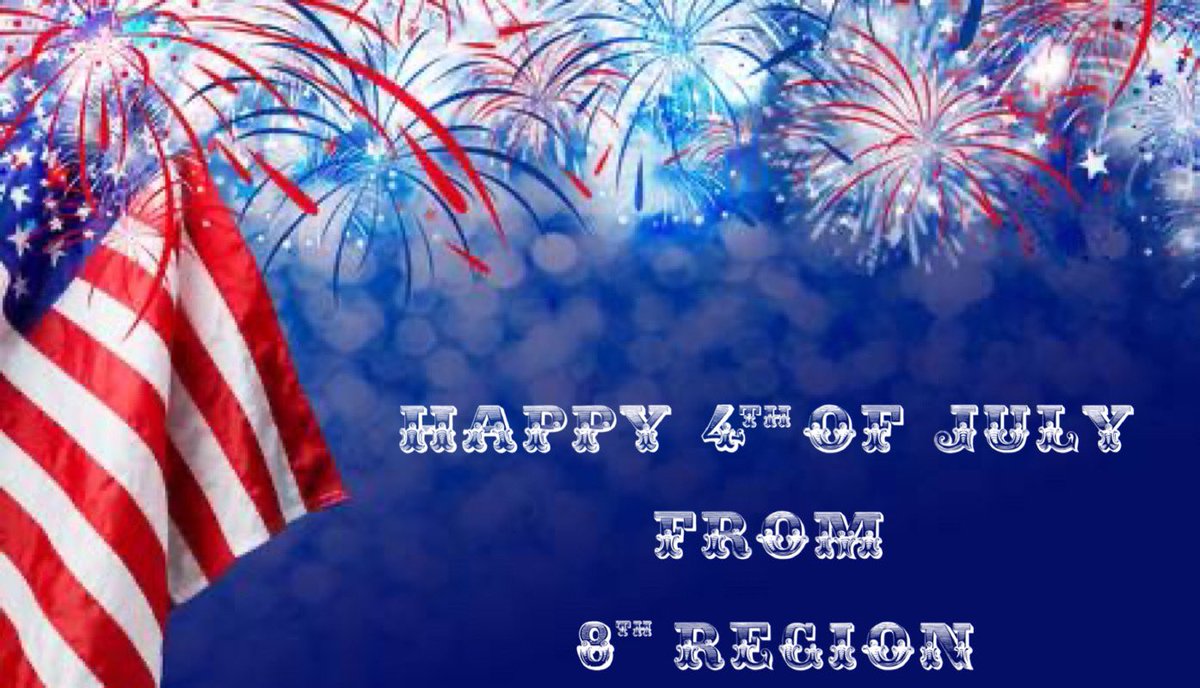 8thRegADassoc's tweet photo. Happy 4th of July from the 8th Region #8thRegion #BestFansInTheCommonwealth https://t.co/yqSJjzIBl5