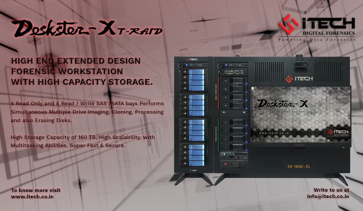 ItechForensics's tweet photo. India’s First High End –Extended Forensic Workstation with High Capacity Storage.
Manufactured by https://t.co/bU48xOgEoN INDIA’s Only Forensic Workstation Manufacturing Company.
High Storage Capacity of 160 TB, High Scalability, with Multitasking Abilities, Super Fast &amp; Secure. https://t.co/gYPqf0yfCH