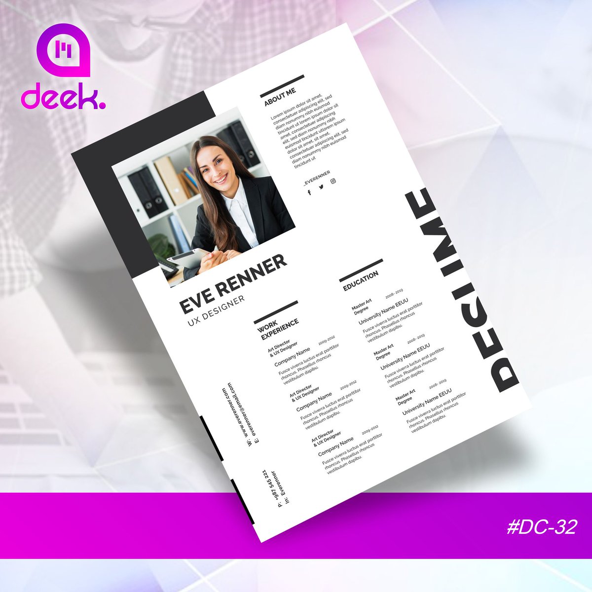 deekacreative's tweet photo. Beberapa catalog design CV kita. Harga mulai dari 30k ALL IN. Catalog lengkap cek di https://t.co/vHWFc23Aa2 #lowongankerja #designcv #malamminggu #LoveStory #BiroJomblo #birokerja https://t.co/6JxhLTSDzt