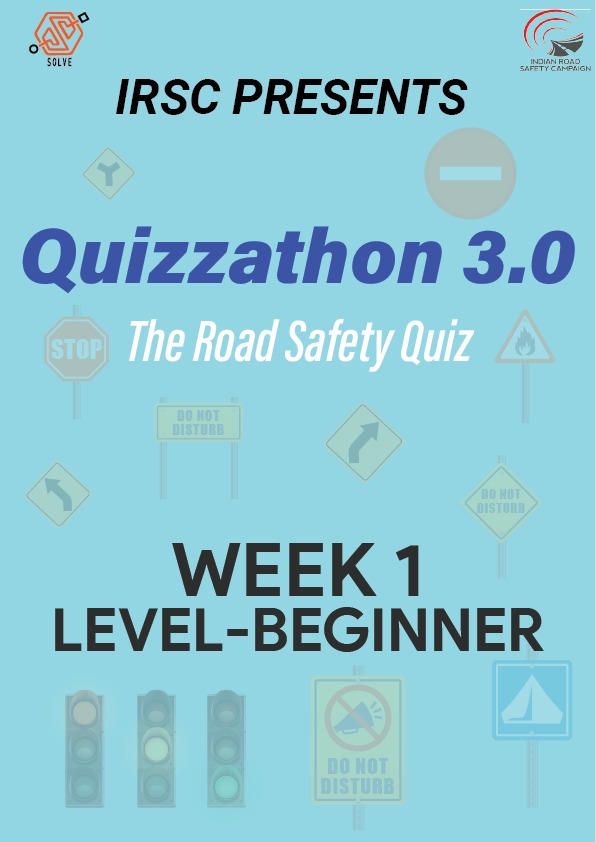 IRSC_Solve's tweet photo. Quizzathon 3.0, The Road Safety Quiz- Level 1 is LIVE NOW!!😍
Head to our Instagram Stories to participate in the competition and get a chance to be featured on our Official Instagram handle! Link below👇
https://t.co/EN4C5eRujf
#irsc #quiz #quizzathon #competition #roadsafety https://t.co/9dDvTynb88