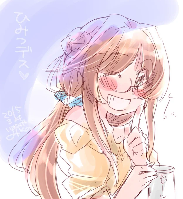 #これを見た人は金剛ちゃんをTLに放流しよう

2015年の落書き(!)と、あとはここ最近同人誌の方で描いてるウチ的な金剛お姉さま概念です 