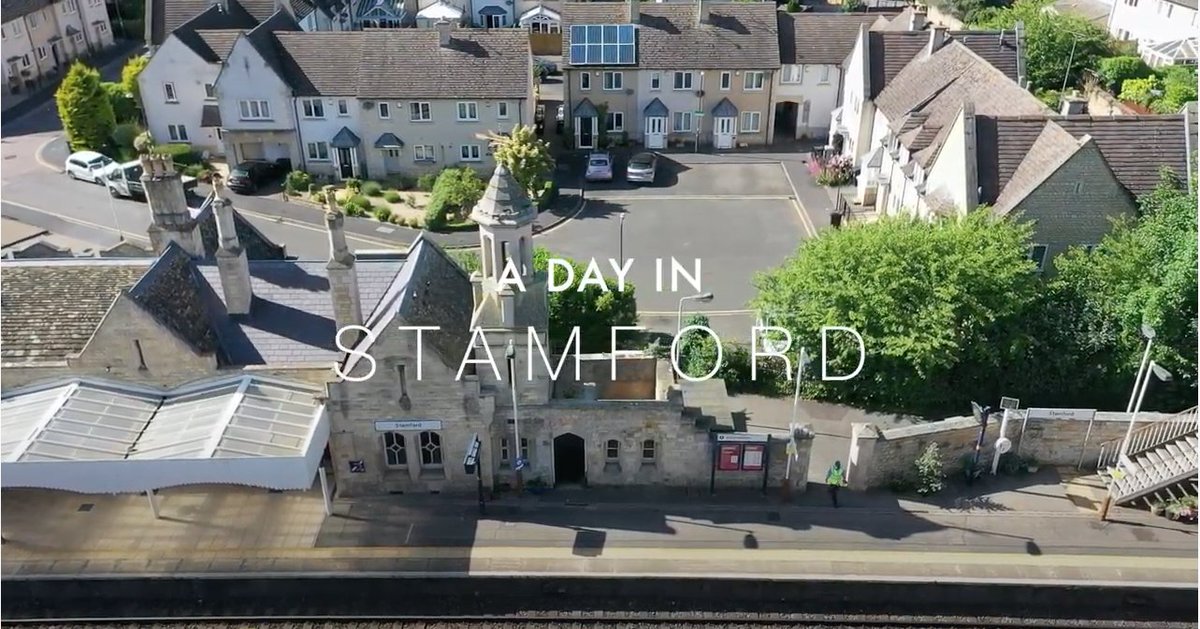 This is the most beautiful video of #Stamford shot by <a href="/GoldholmeStone/">Goldholme Stone</a>. How privileged we are to live in such magnificent town. #LoveWhereYouLive <a href="/Mercury1712/">Stamford Mercury</a> <a href="/southkesteven/">South Kesteven District Council SKDC</a> @StamfordLiving1 bit.ly/2NWuceU