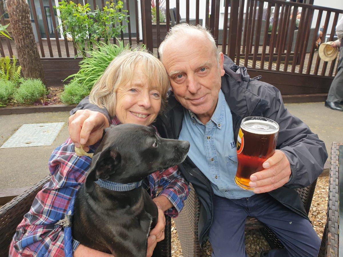 A great afternoon in the pub with the woman I first met as a student nurse 50 years ago.

And Chico! Have a good day everyone, please be sensible!