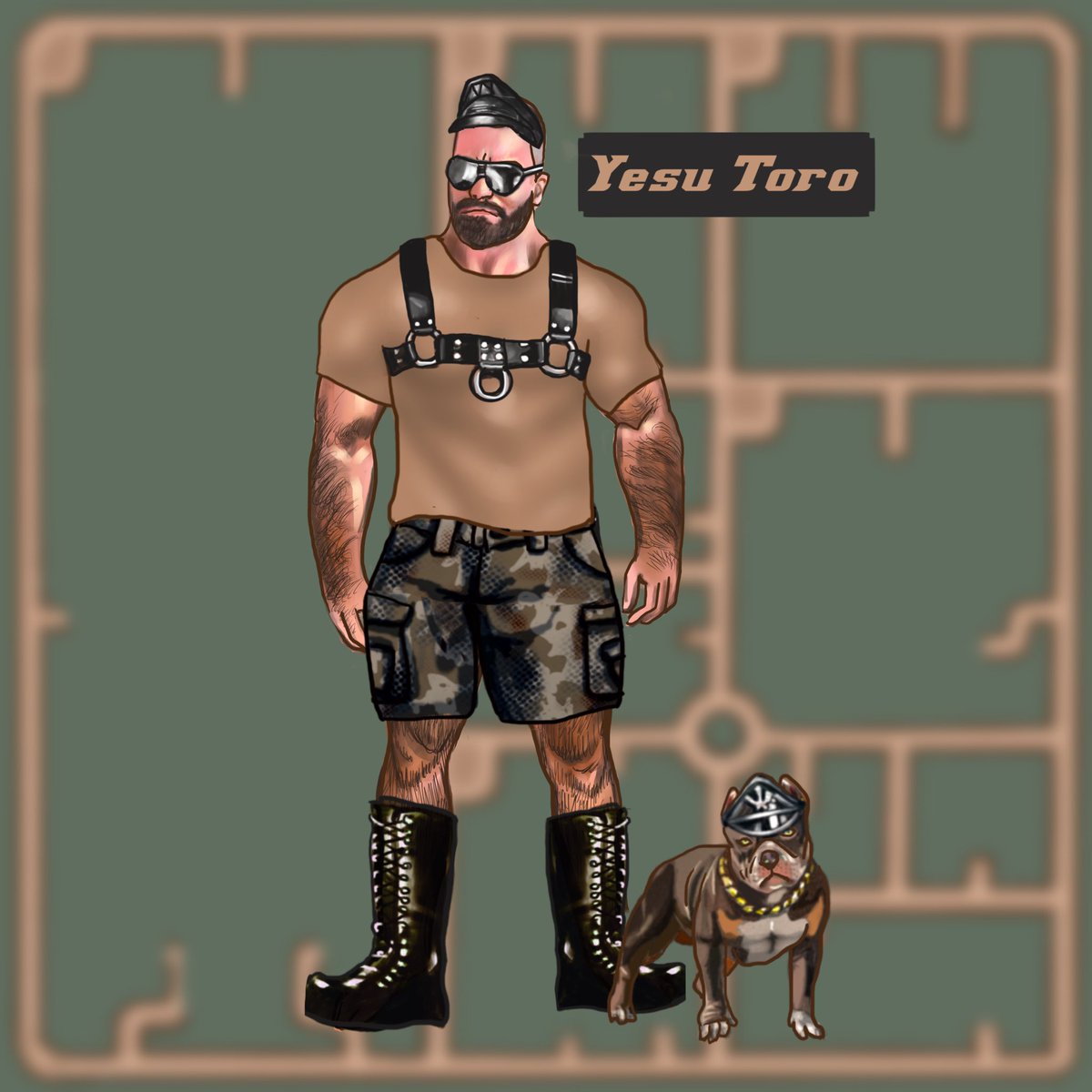 fairy_hipster19's tweet photo. 玩具系列Toy series:組裝模型Assembly model
People by: @yesutoro 
#assemblymodel #toy #leather #sm #es #underwear #bully #dog #Camouflage #taiwan #illustration #procreate #artwork #painting #drawing #ilovedog #gayart #gayartwork #gay #gayartist #gaylife #gaydrawing #gaybooks https://t.co/Ol5OVBVX1r