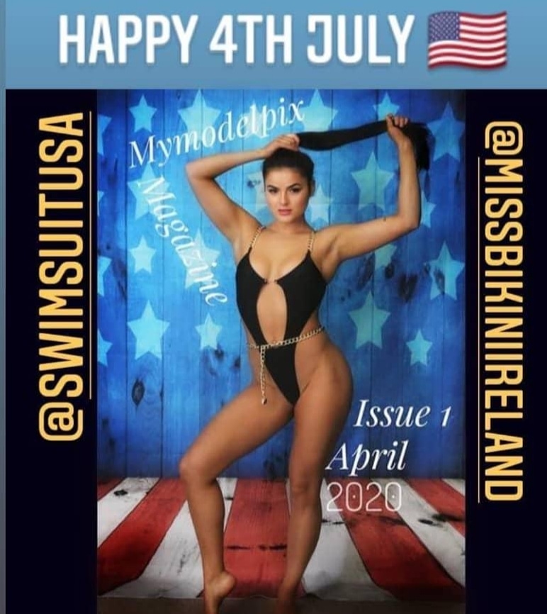 Happy 4th July everyone 🇱🇷🇱🇷🇱🇷 @_andradapop  #missbikiniireland #missbikiniireland2020 #happy4thofjuly