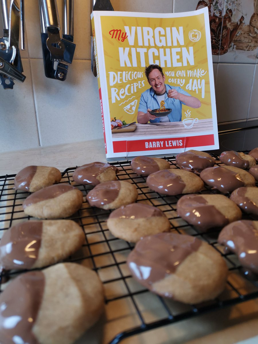 TDA1978's tweet photo. Discovered @MrBarryLewis at the start of lockdown. Had many a family #barrathon over the last couple of months leading up to today's bake from his second book, mocha biscuits. So simple and delicious. Looking forward to watching more videos & trying more recipies.#myvirginkitchen https://t.co/HentMkQDcf